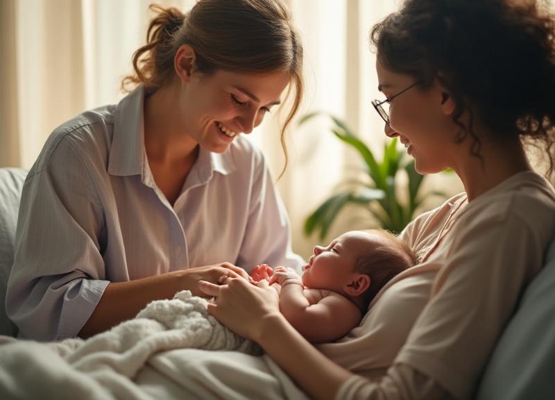 Femme enceinte en nature, sérénité avant l'accouchement